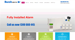 Desktop Screenshot of boschalarms.com.au